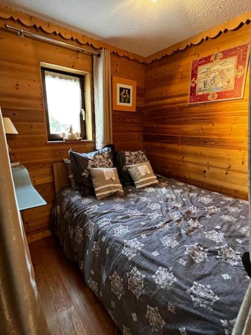 Appartement La Clusaz Avec Terrasse Sur Les Pistes De Ski 马尼戈 外观 照片