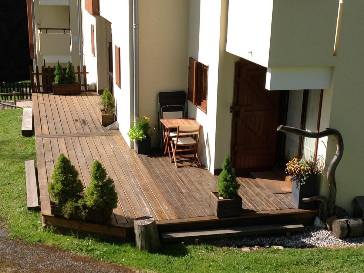 Appartement La Clusaz Avec Terrasse Sur Les Pistes De Ski 马尼戈 外观 照片